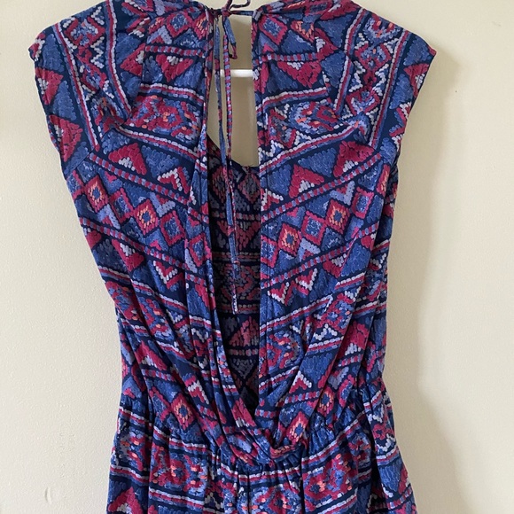Printed romper (play suit) w/pockets! - Picture 2 of 5